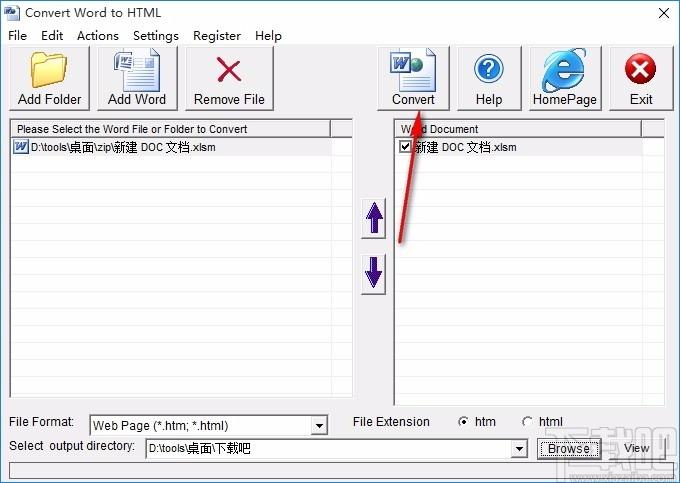 Convert Word to HTML下载,Word转HTML工具,Word转HTML