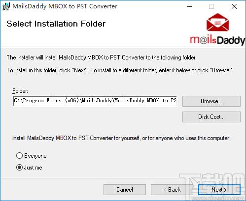 MailsDaddy MBOX To PST Converter下载,MBOX到PST转换器