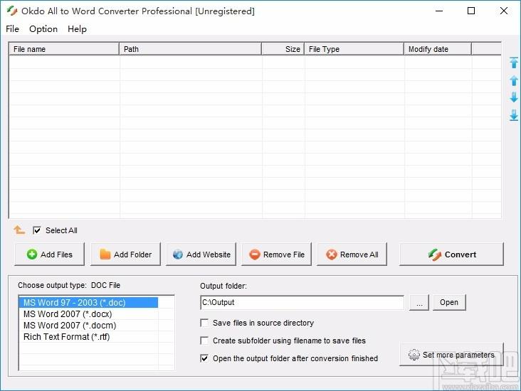 Okdo All to Word Converter Professional下载,Word文档转换器
