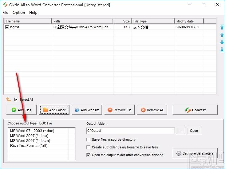 Okdo All to Word Converter Professional下载,Word文档转换器