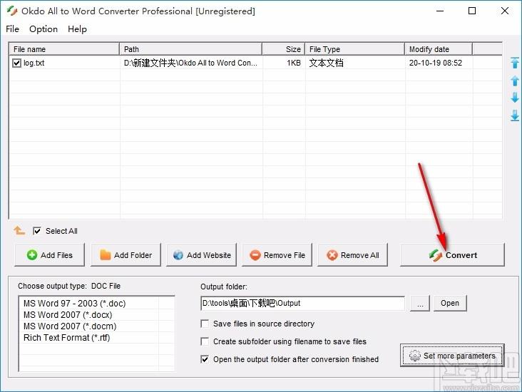 Okdo All to Word Converter Professional下载,Word文档转换器