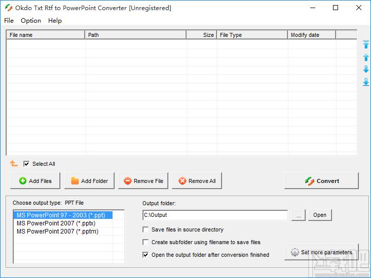 Okdo Txt Rtf to PowerPoint Converter下载,TXT转PPT