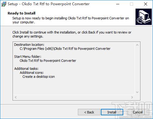 Okdo Txt Rtf to PowerPoint Converter下载,TXT转PPT